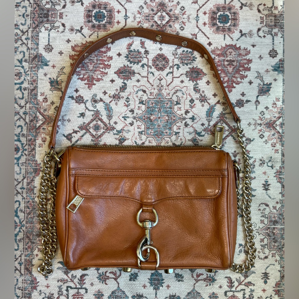 Rebecca Minkoff tan crossbody bag